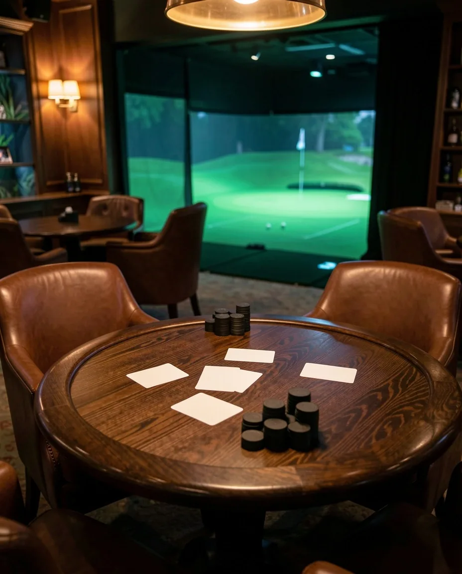 Sociale poker lounge avonden bij Elva Roux