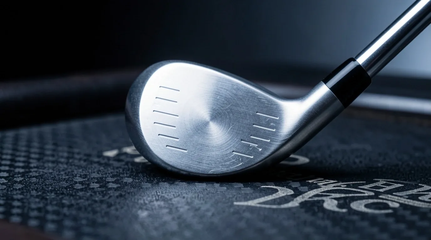 Precisie golfclub component in studio