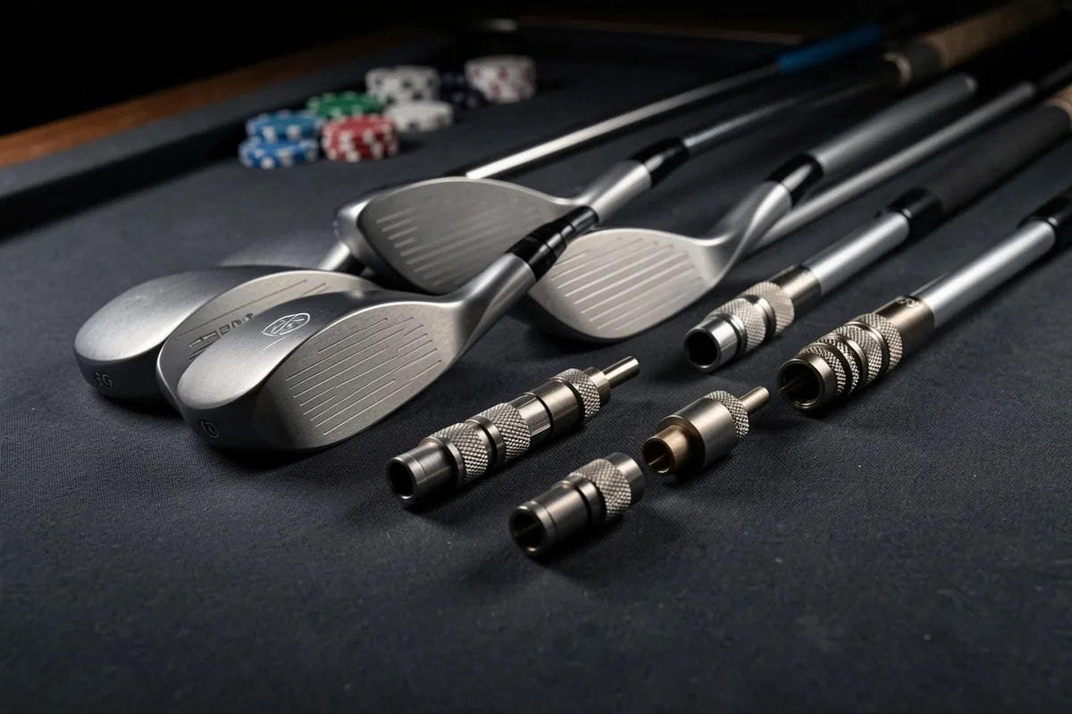 Golf fitting instrumenten en shafts
